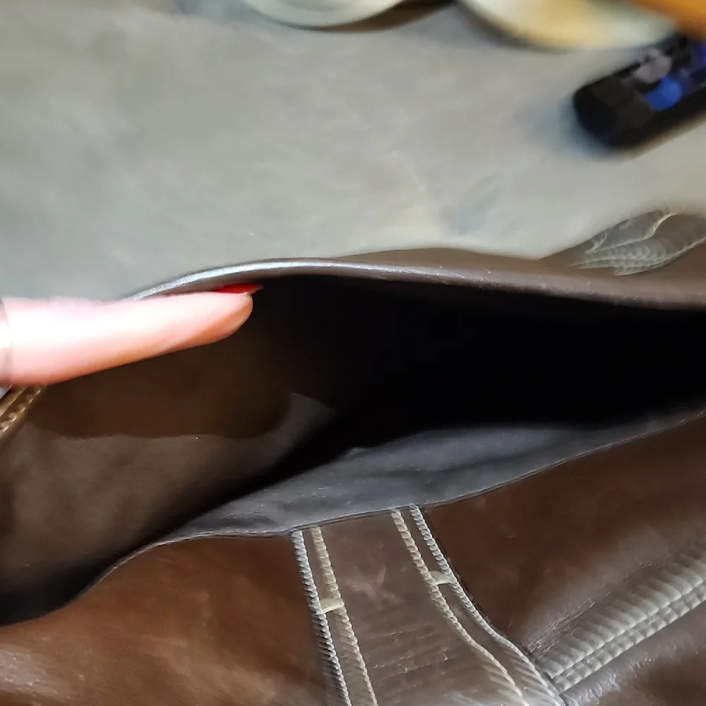 Coach Chocolate Leather Shoulder Bag - Picture 11 of 11